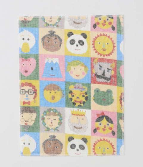 tupera tupera Kaya Weave Cotton Towel {Face Notebook}