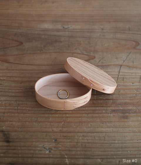 Shaker Oval Box -Cherry- (#0,1,2,3)