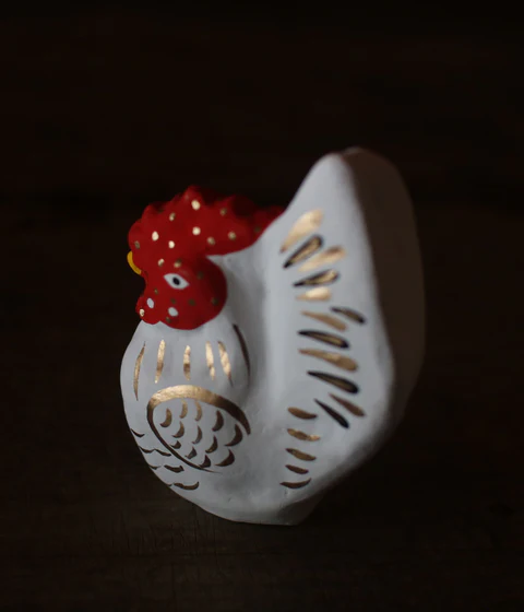 Yabase Clay Doll {Rooster}