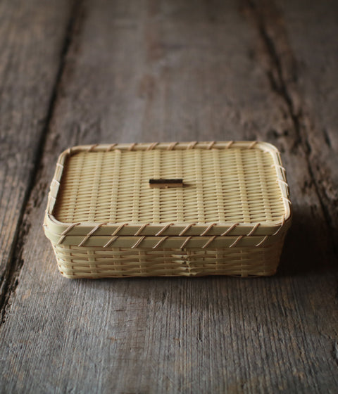 Handwoven Bamboo Serving Basket (15% OFF)