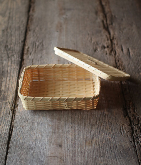 Handwoven Bamboo Serving Basket (15% OFF)