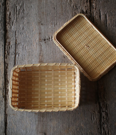 Handwoven Bamboo Serving Basket (15% OFF)