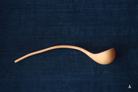 Hand-Carved Branch Coffee Scoops (L+)