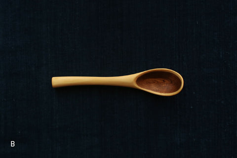 Hand-Carved Branch Soup Spoons (L)