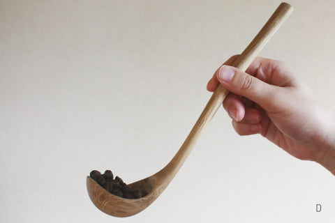 Hand-Carved Branch Coffee Scoops (L+)