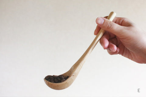 Hand-Carved Branch Coffee Scoops (L+)