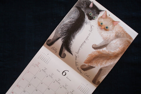 Iku Dekune Cats Wall Calendar 2026 - sold out