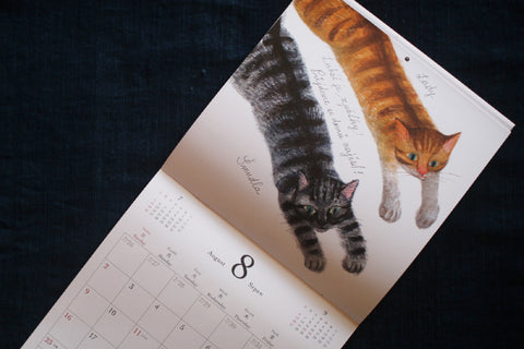 Iku Dekune Cats Wall Calendar 2026 - sold out