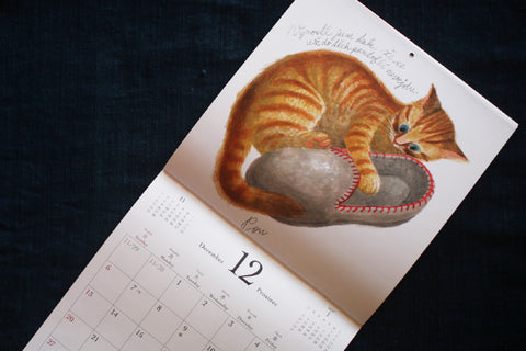 Iku Dekune Cats Wall Calendar 2026 - sold out