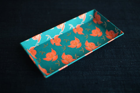 Chiyogami Paper Tray {Sparrow}