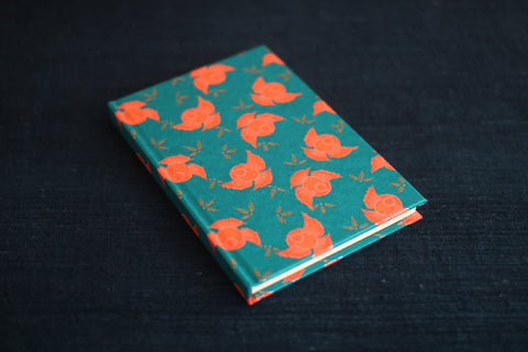 HAIBARA Chiyogami Notebook {Sparrow}