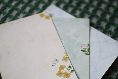 Foil-Pressed Postcard Set {Midori Asano} (20% OFF)