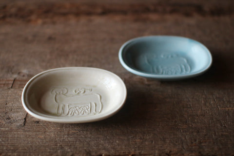 Mamezara Mini Dish {Dog} (20% OFF)