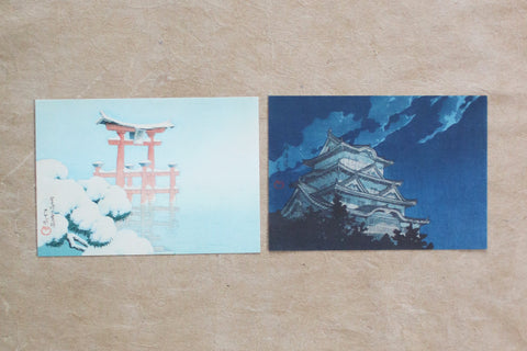 HAIBARA Postcards - Kawase Hasui (Set of 6)