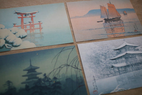 HAIBARA Postcards - Kawase Hasui (Set of 6)
