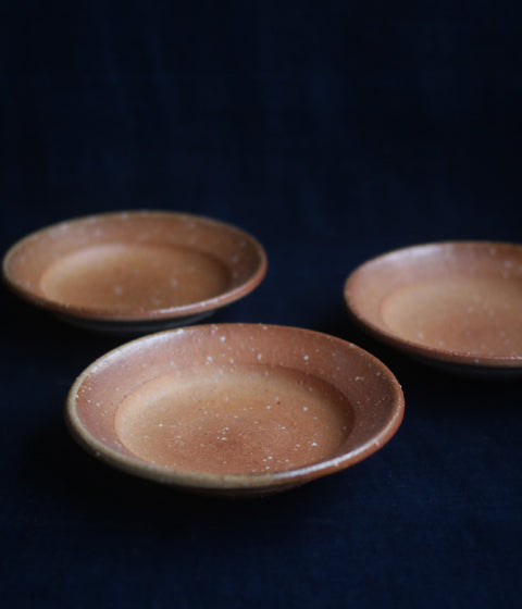 Noborigama-fired Shallow Bowl