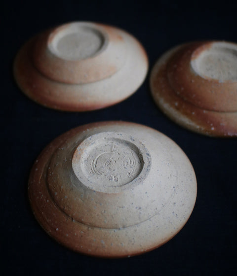 Noborigama-fired Shallow Bowl