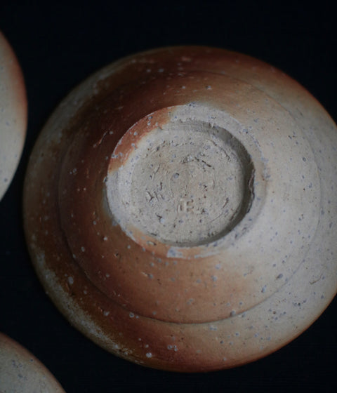 Noborigama-fired Shallow Bowl