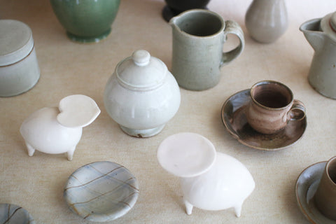 Gunji Pottery Small Dish