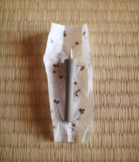 Urushi Botanical Candle Set (with candle holder)