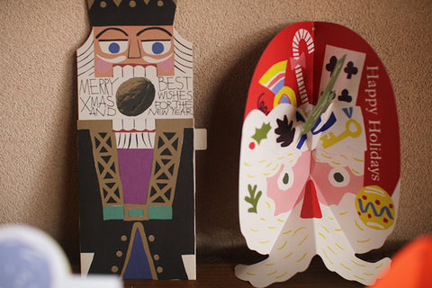 Holiday Pop-up Card {The Nutcrackers}
