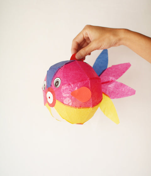 Japanese Paper Balloons {Fish Pair}