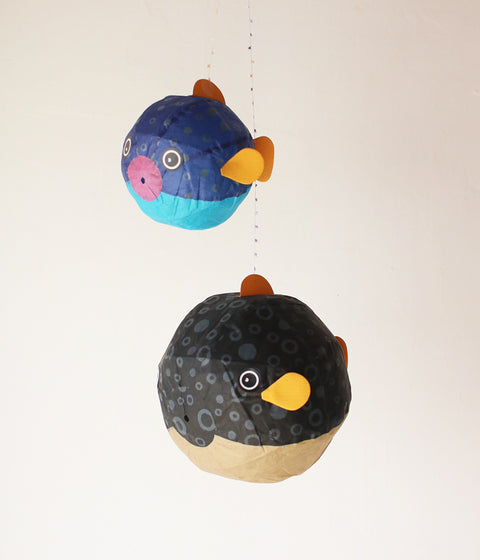 Japanese Paper Balloons {Balloon Fish Pair}