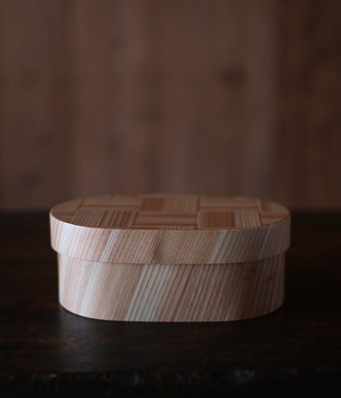 Bento Box Ajiro Pattern {Oval} (15% OFF)