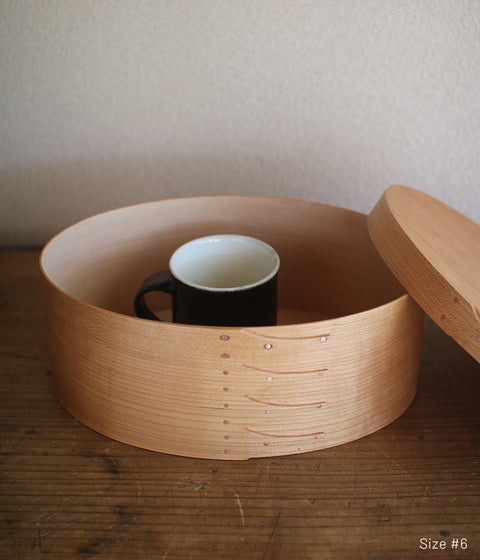Shaker Oval Box -Cherry- (#4,5,6,7)