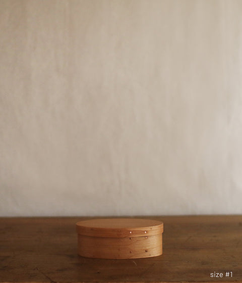 Shaker Oval Box -Cherry- (#0,1,2,3)
