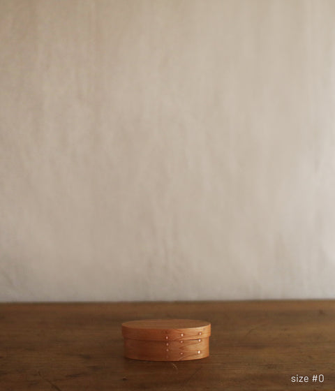 Shaker Oval Box -Cherry- (#0,1,2,3)