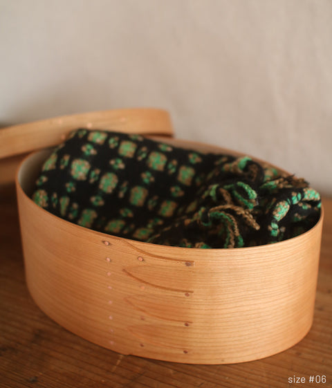 Shaker Oval Box -Cherry- (#4,5,6,7)
