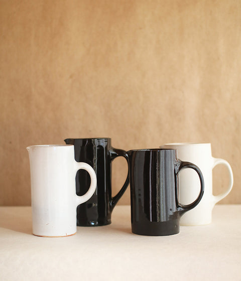 Ceramic Pitcher {Black}