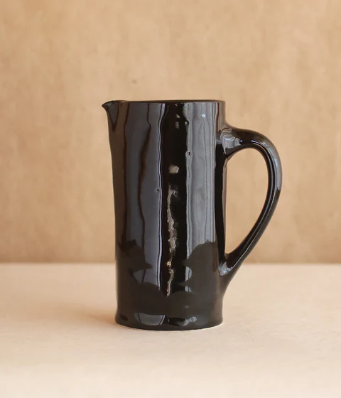 Ceramic Pitcher {Black}