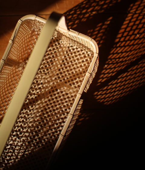 Kei Nakamura Bamboo Basket with Handle
