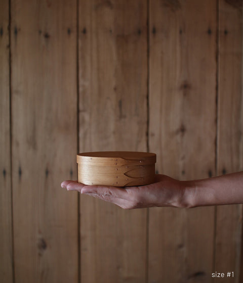 Shaker Oval Box -Cherry- (#0,1,2,3)