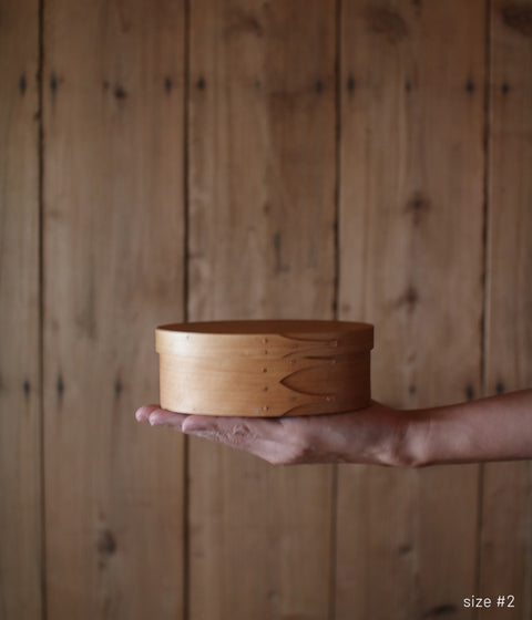 Shaker Oval Box -Cherry- (#0,1,2,3)