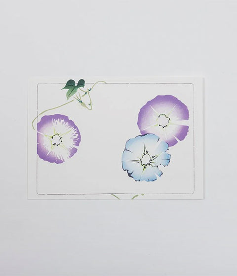 Shibata Zeshin "Hana-Kurabe" Post Cards (Set of 9)