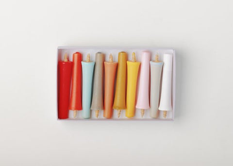 Daiyo Japanese Colour Candles {Toiro/10 Colours}
