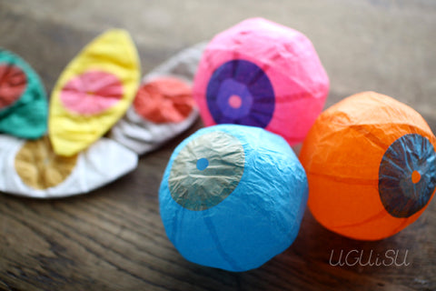 Japanese Paper Balloons {Two-colour Mini Set}