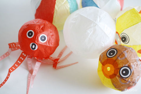 Japanese Paper Balloons {Special Set}
