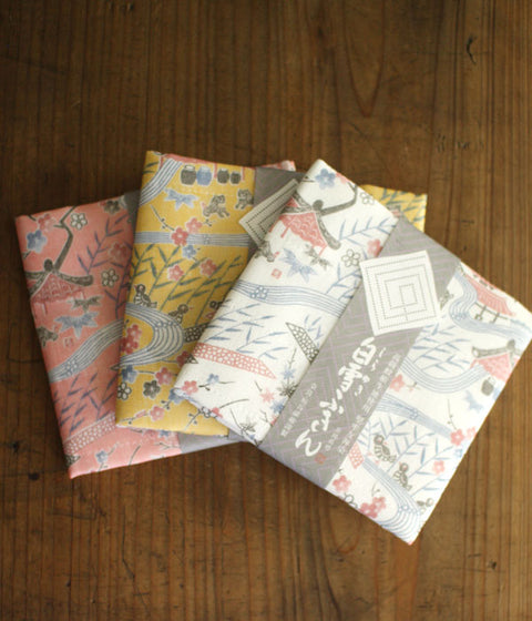 Shirayuki Towel {Okinawan Bingata - White}