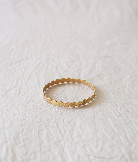 Jona 9 dots bangle / gold (ships in 1 week)