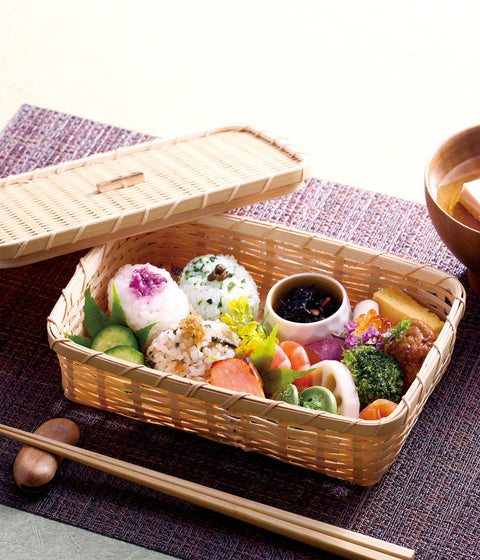 Handwoven Bamboo Serving Basket (15% OFF)