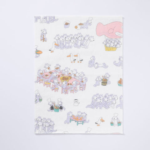 Kaya Weave Cotton Towel {The Eleven Cats}