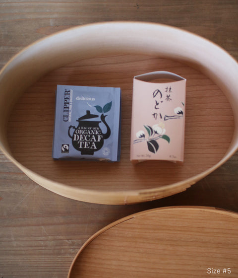 Shaker Oval Box -Cherry- (#4,5,6,7)