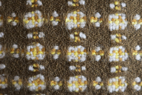 Woven Wool Cushion Cover {Kohaku/Brown} 50 x 50cm