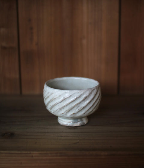 White Shinogi Tea Cup [B]