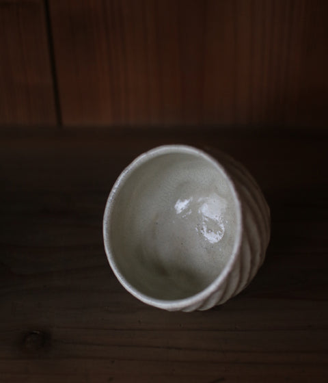 White Shinogi Tea Cup [B]