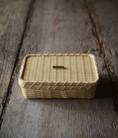 Handwoven Bamboo Serving Basket (15% OFF)